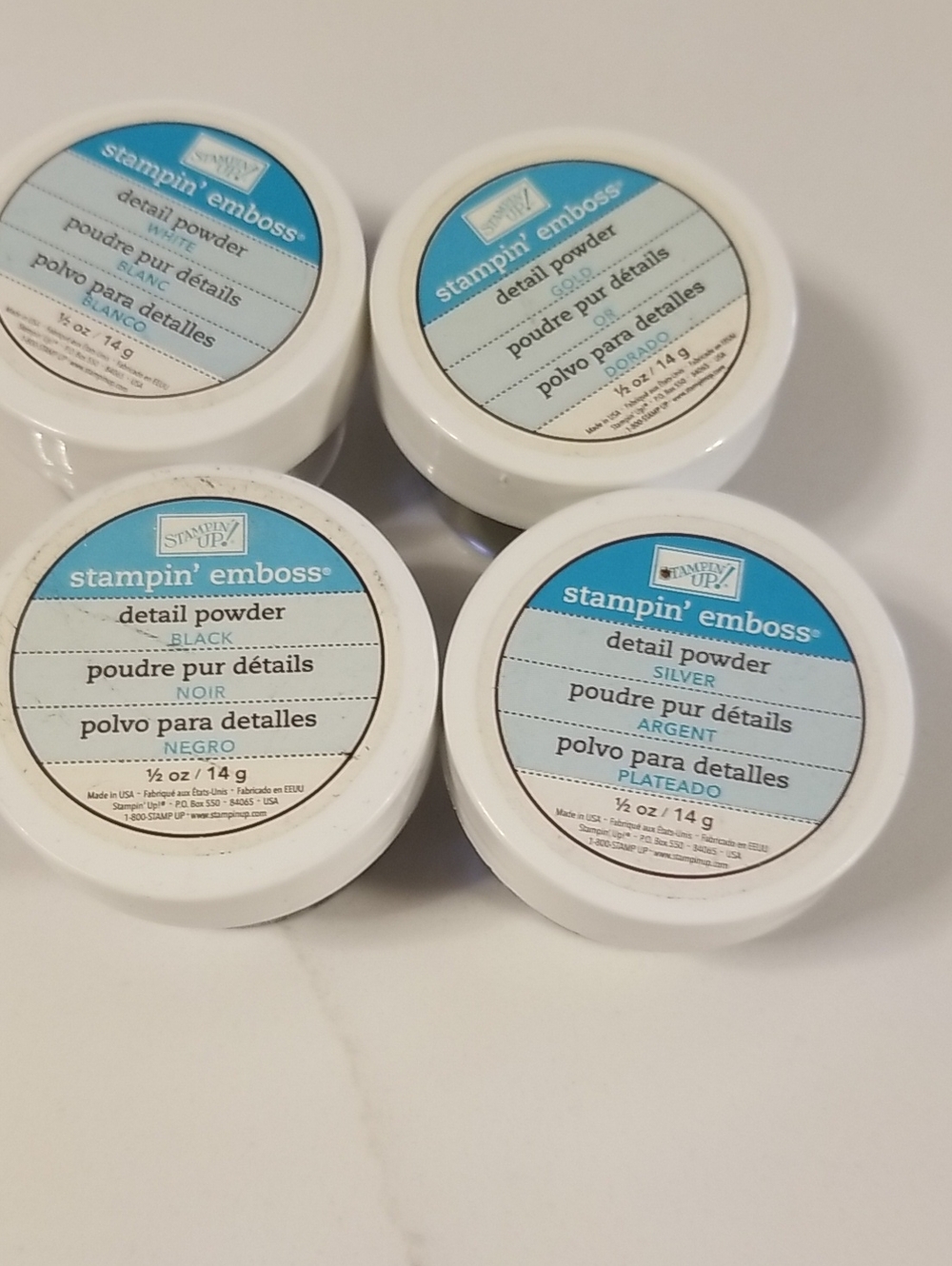 Stampin up Detail Powder Lot